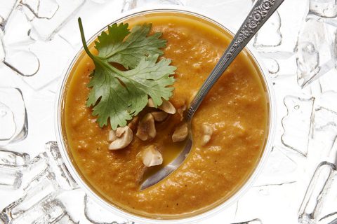 سوپ هویج تایلندی