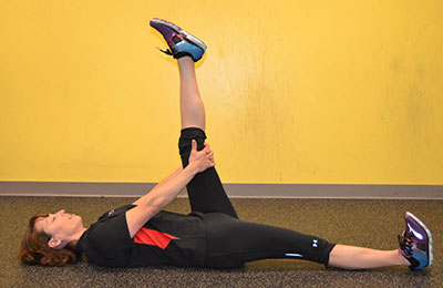 Extended Leg Hamstring Stretch
