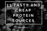 لیستی از 33 منبع پروتئینی ارزان قیمت!